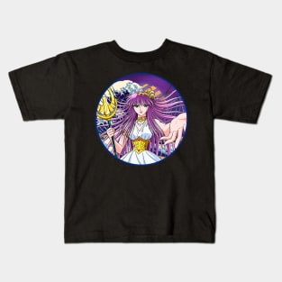 Pegasus Seiya's Cosmos Embrace the Galactic Power and Spirit of Knights on a Tee Kids T-Shirt